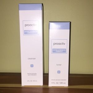 Proactive Cleanser & Toner Extra Strength Formula